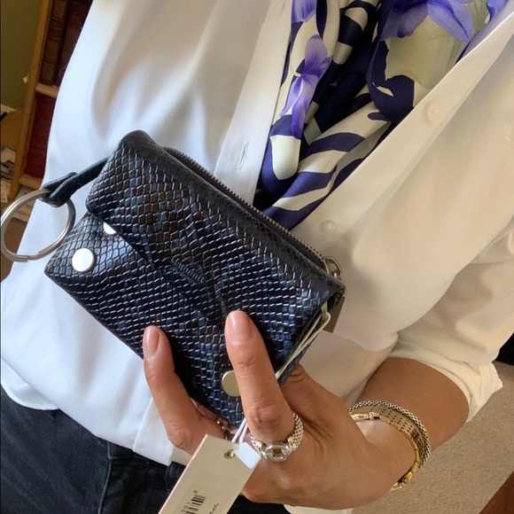 Hammitt VIP mini -French navy snake - Picture 14 of 16